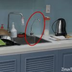 Кран на кухне с питьевой водой